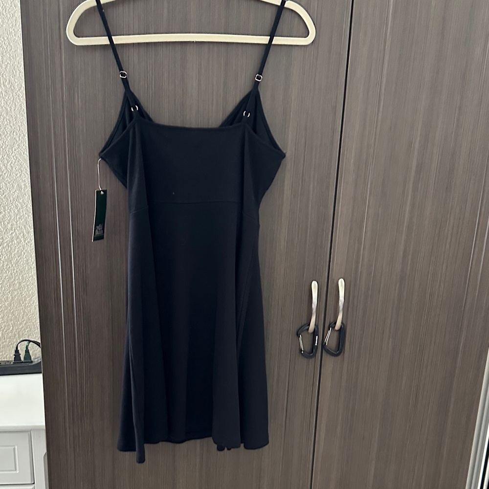 Target Black Mini Dress with Spaghetti Straps - Picture 3 of 4